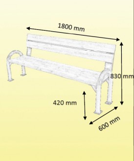 Banc bois avec grand confort d’assise - Devis sur Techni-Contact.com - 2