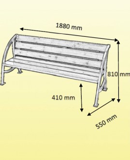 Banc bois épuré et ergonomique - Devis sur Techni-Contact.com - 3