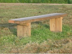 Banc bois rustique - Devis sur Techni-Contact.com - 1