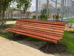 Banc causeuse type ville de Bordeaux