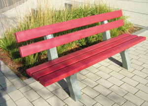 Banc classique en plastique recyclé  - Devis sur Techni-Contact.com - 6