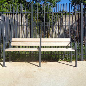 Banc d'extérieur à 3 pieds