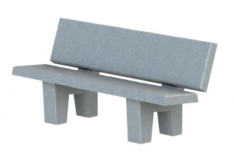 Banc de jardin en béton - Devis sur Techni-Contact.com - 1