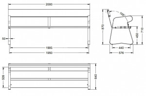 Banc de jardin en bois - Devis sur Techni-Contact.com - 2