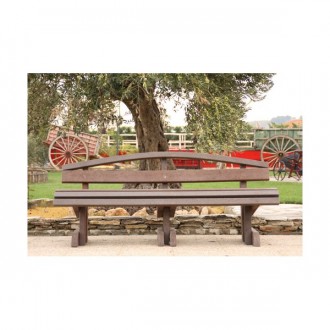 Banc de jardin en plastique recyclé Longueur 1.8 m - Devis sur Techni-Contact.com - 3