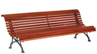 Banc de jardin lames en bois exotique - Devis sur Techni-Contact.com - 1