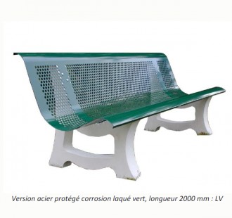 Banc de jardin pied béton - Devis sur Techni-Contact.com - 1