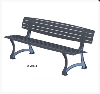 Banc de jardin pied fonte - Devis sur Techni-Contact.com - 3