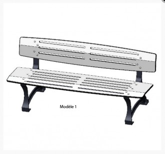 Banc de jardin pied fonte - Devis sur Techni-Contact.com - 4