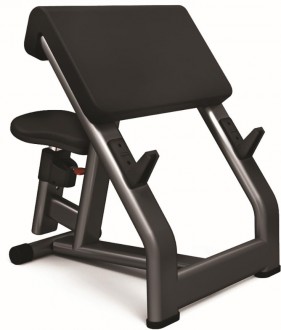 Banc de musculation Larry Scott en acier - Devis sur Techni-Contact.com - 1