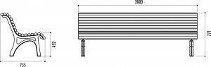 Banc de parc - Devis sur Techni-Contact.com - 2