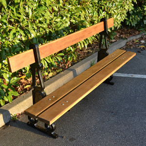 Banc de ville en fonte et bois - Devis sur Techni-Contact.com - 1