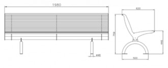 Banc en acier Best - Devis sur Techni-Contact.com - 2