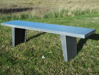 Banc en béton fibré à 2 pieds - Devis sur Techni-Contact.com - 1