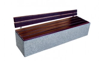 Banc en béton gris granite Kube M - Devis sur Techni-Contact.com - 4