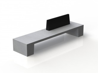 Banc en béton longueur 300 cm - Devis sur Techni-Contact.com - 1