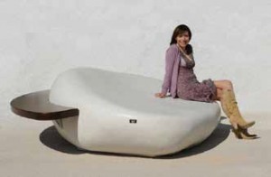 Banc en béton modèle pouf - Devis sur Techni-Contact.com - 1