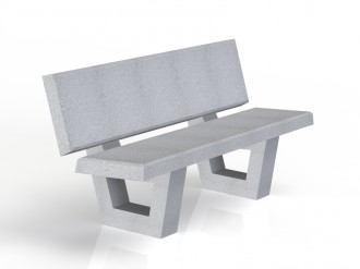 Banc en béton pour extérieur - Devis sur Techni-Contact.com - 1