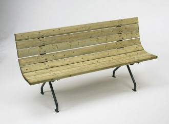 Banc en bois 8 lames - Devis sur Techni-Contact.com - 1