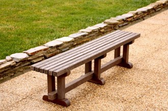 Banc jardin pour enfant en plastique recyclé - Devis sur Techni-Contact.com - 2