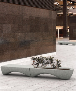 Banc-jardinière en béton - Devis sur Techni-Contact.com - 5