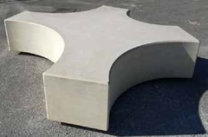 Banc monobloc en béton armé - Devis sur Techni-Contact.com - 1