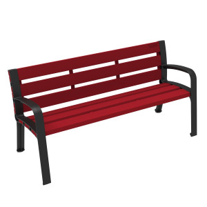 Banc en plastique recyclé 164 cm - Devis sur Techni-Contact.com - 5