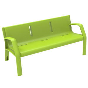 Banc plastique recyclé 170 cm