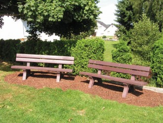 Banc plastique recyclé 2m - 5 lames - Devis sur Techni-Contact.com - 8