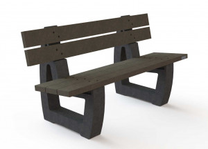 Banc plastique recyclé de ville - Devis sur Techni-Contact.com - 1