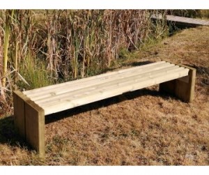 Banc pour extérieur en bois - Devis sur Techni-Contact.com - 1