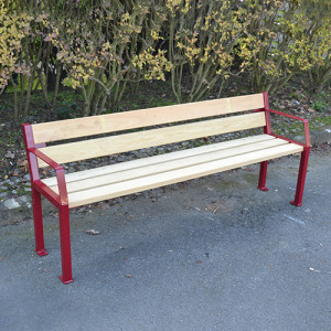 Banc primaire en acier et bois - Devis sur Techni-Contact.com - 1