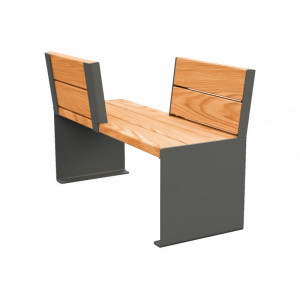 Banc publique acier et bois - Devis sur Techni-Contact.com - 2