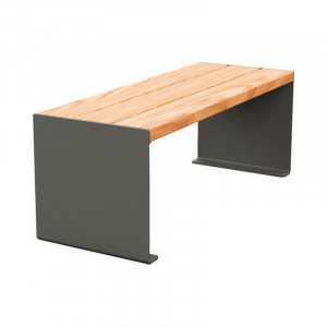 Banc publique acier et bois - Devis sur Techni-Contact.com - 5