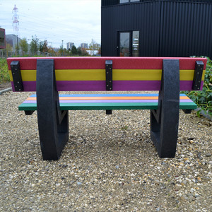 Banc public en plastique recyclé - Devis sur Techni-Contact.com - 4