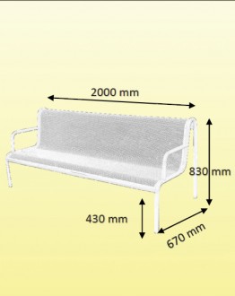 Banc public acier auto-stable - Devis sur Techni-Contact.com - 2