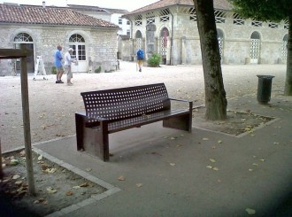 Banc public acier et bois Alea - Devis sur Techni-Contact.com - 4