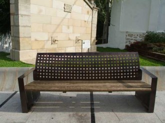 Banc public acier et bois Alea - Devis sur Techni-Contact.com - 8