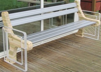 Banc public aluminium - Devis sur Techni-Contact.com - 1