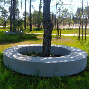 Banc amenagement ext. béton assise imitation bois - Devis sur Techni-Contact.com - 6