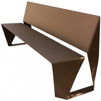 Banc public en acier design - Devis sur Techni-Contact.com - 1