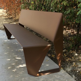 Banc public en acier design - Devis sur Techni-Contact.com - 2