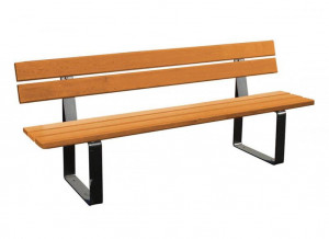 Banc public en bois - Devis sur Techni-Contact.com - 1