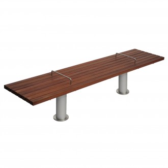 Banc public en bois exotique - Devis sur Techni-Contact.com - 1