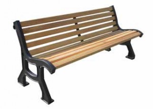 Banc public en fonte et bois - Devis sur Techni-Contact.com - 1