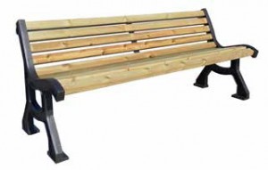 Banc public en fonte et bois - Devis sur Techni-Contact.com - 2