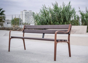 Banc public en plastique recyclé - Devis sur Techni-Contact.com - 3