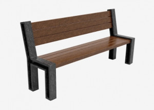  Banc public en plastique recyclé - Devis sur Techni-Contact.com - 1