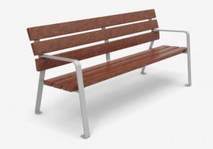 Banc public en plastique recyclé  - Devis sur Techni-Contact.com - 1