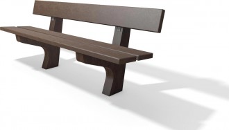 Banc public en polyoléfine - Devis sur Techni-Contact.com - 1